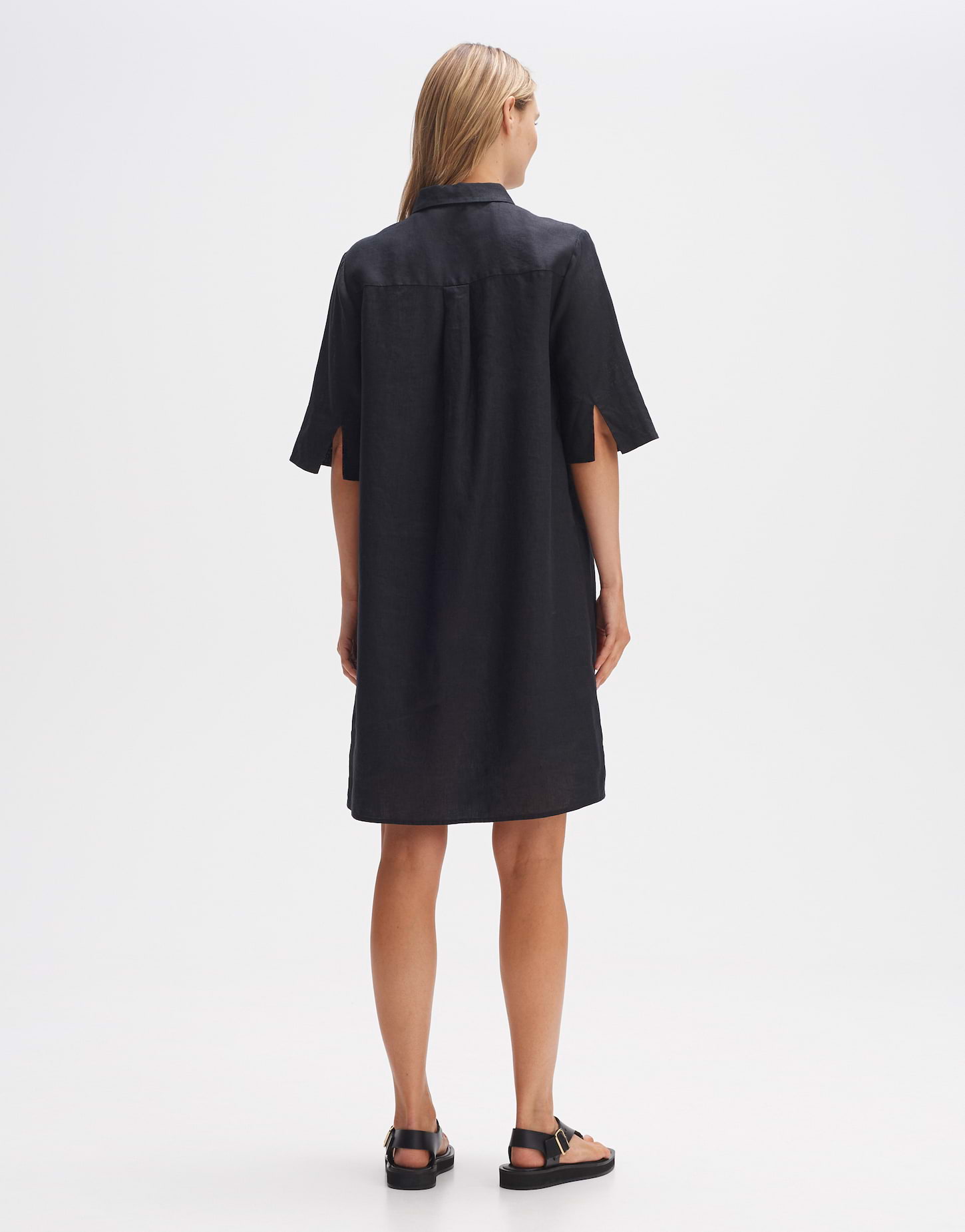 OPUS Damen Leinenkleid Walmari