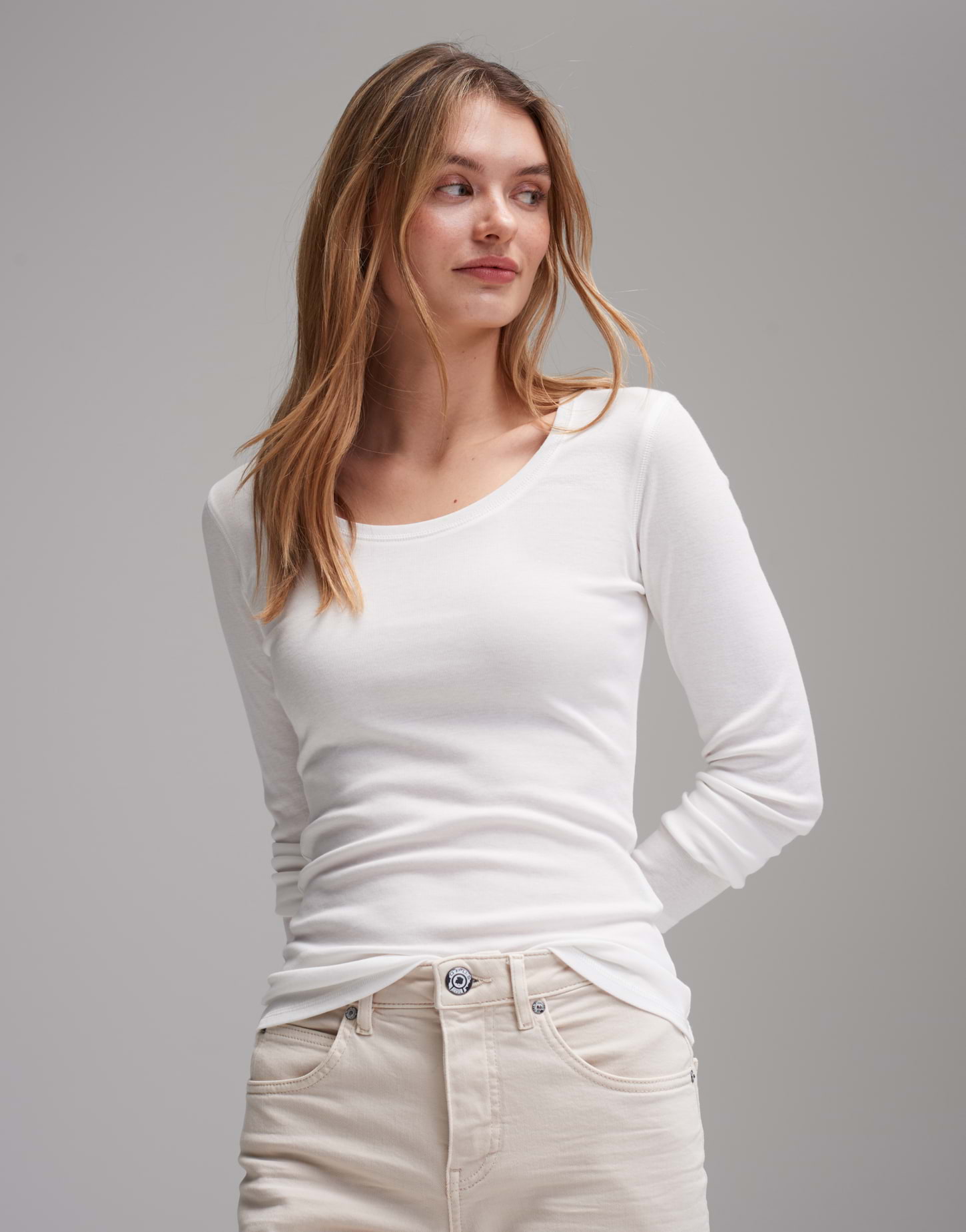 OPUS Damen Langarmshirt Sorana