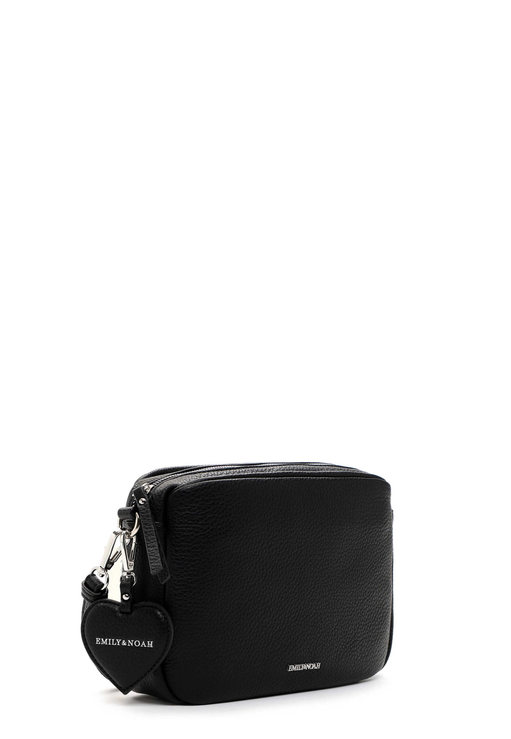 EMILY & NOAH Damen Umhängetasche E&N Enie in Schwarz