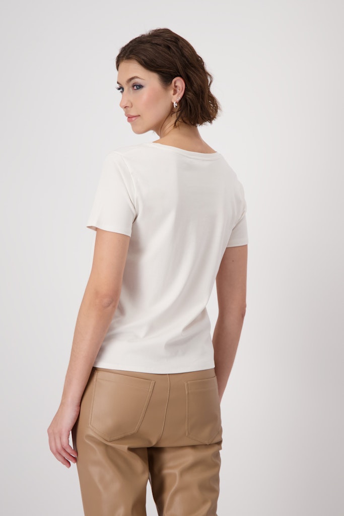 MONARI Damen T-Shirt mit Strasssteinen