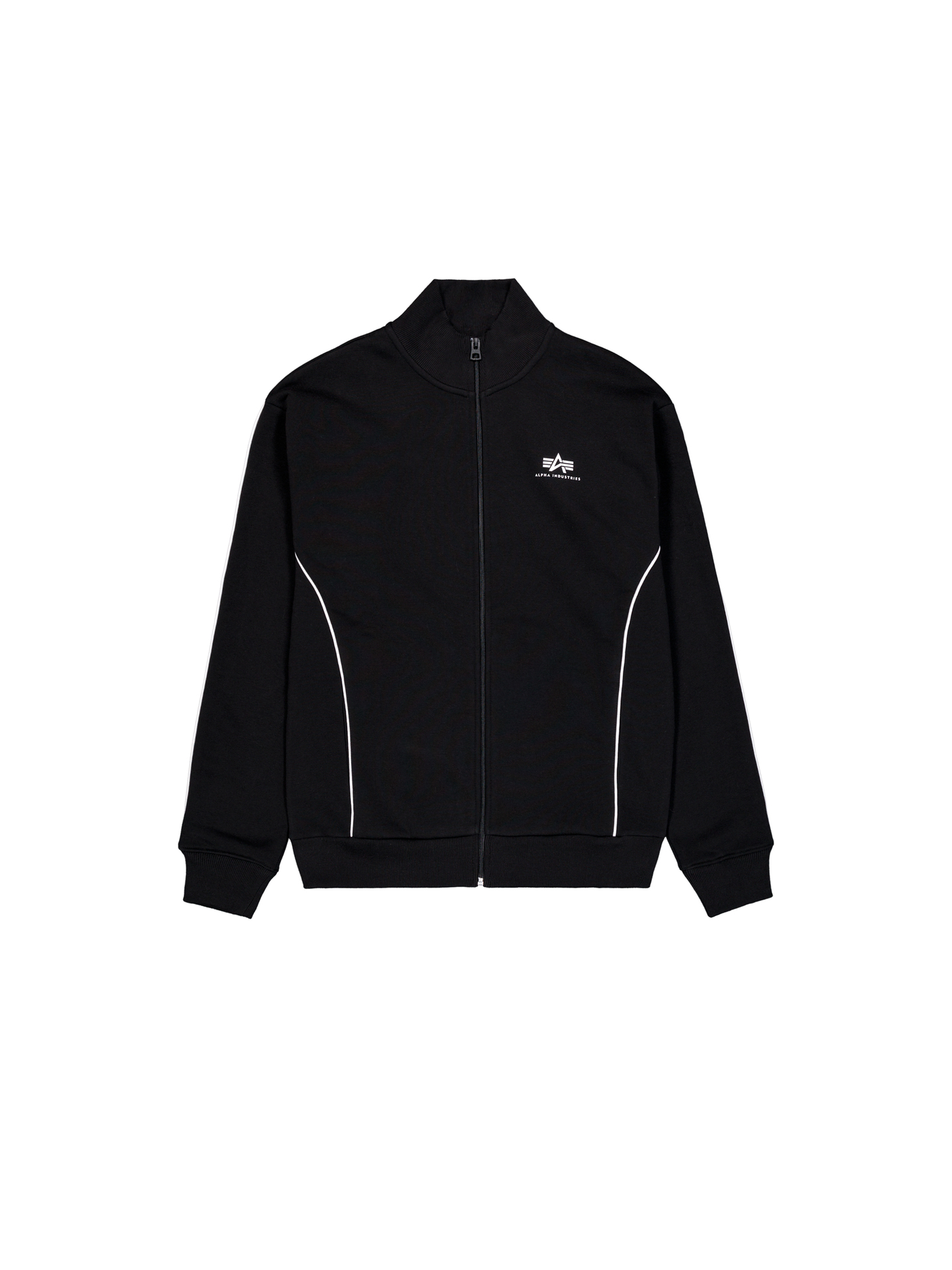 ALPHA INDUSTRIES Herren Sweatjacke Track Suit Jacket SL in schwarz