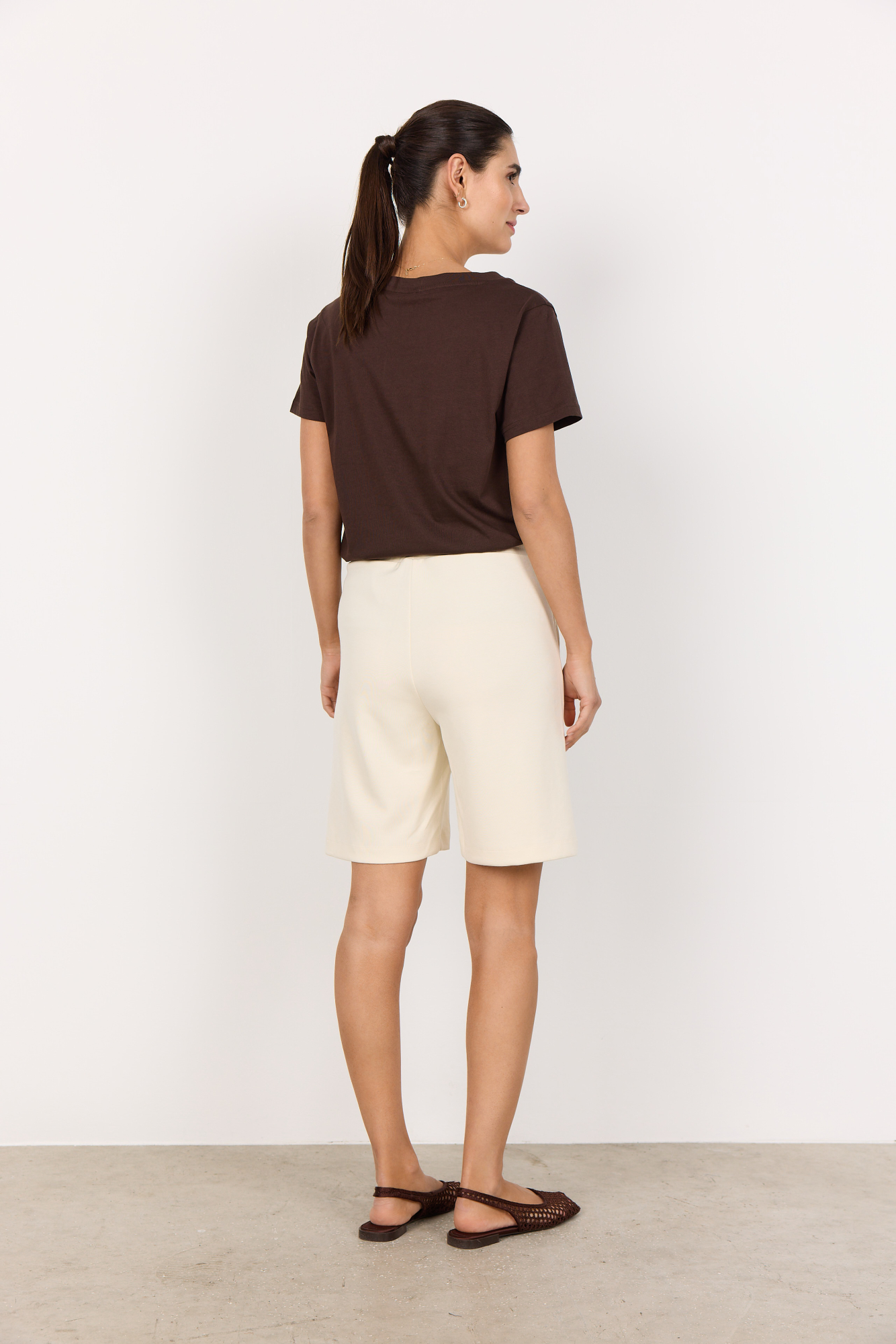 SOYACONCEPT Damen Shorts SC-BANU in Weiß