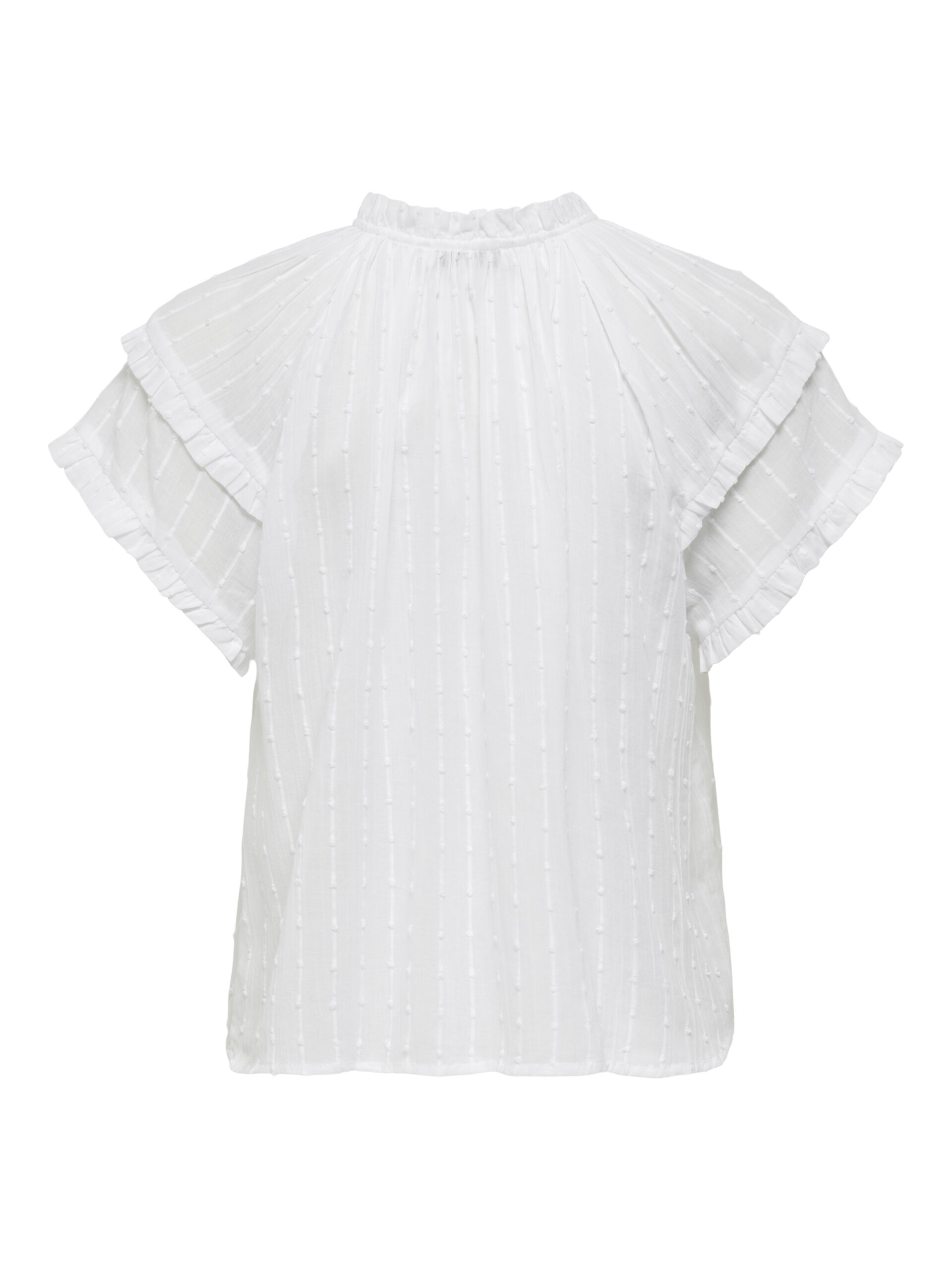 ONLY Damen Bluse mit Rüschen ONLNALLA