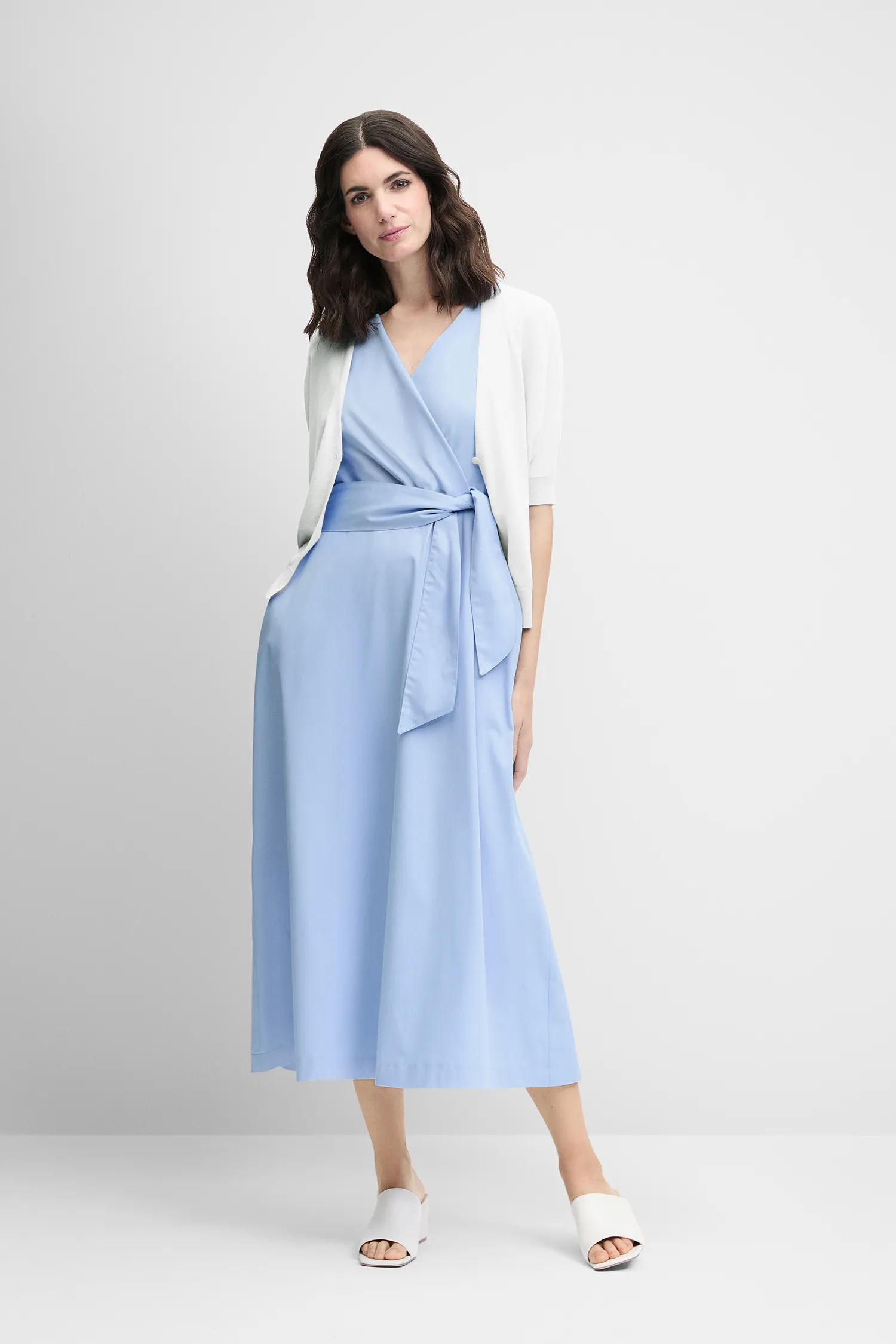 CINQUE Damen Strickcardigan mit Knöpfen CILISIA in offwhite