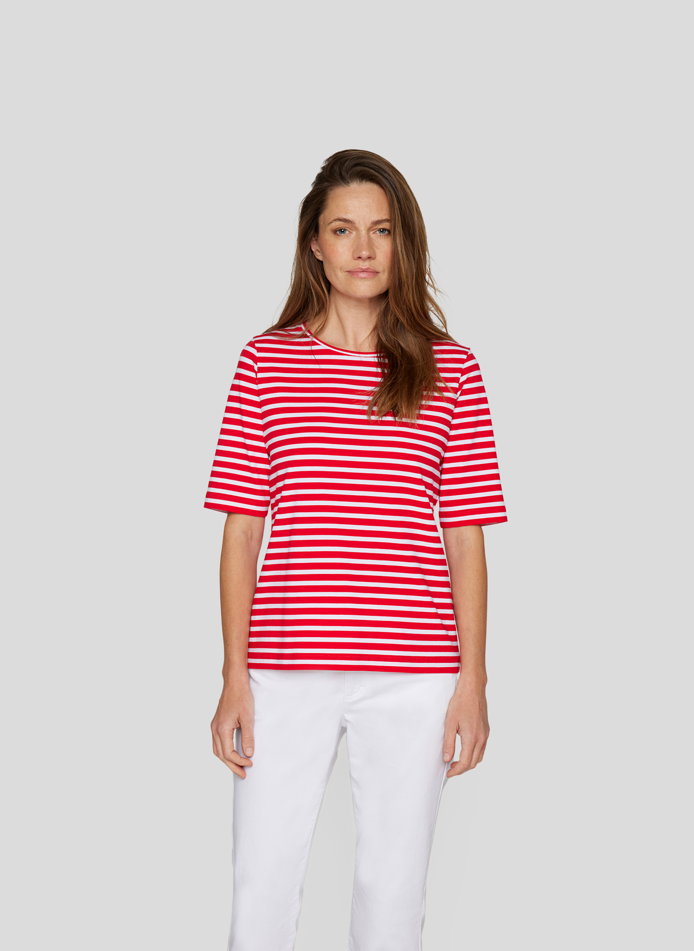 RABE Damen T-Shirt mit maritimem Ringel