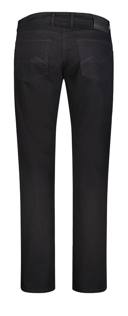MAC Herren-Jeans Arne, Black Stretch Denim