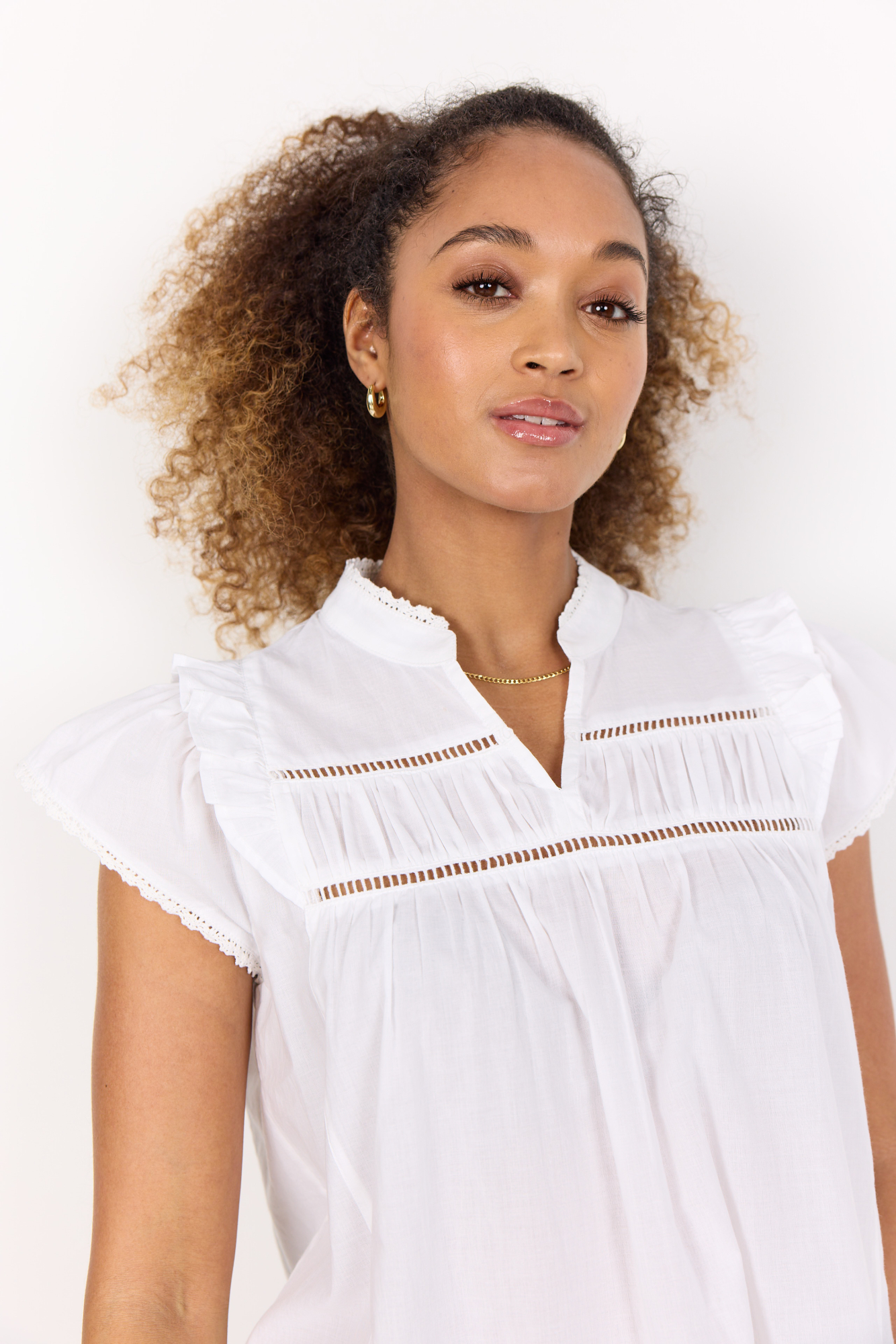 SOYACONCEPT Damen T-Shirt SC-CALISTE 19 in Weiß