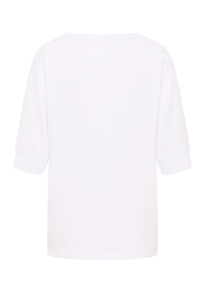ELBSAND Damen T-Shirt 3/4 Arm Imea in bright white