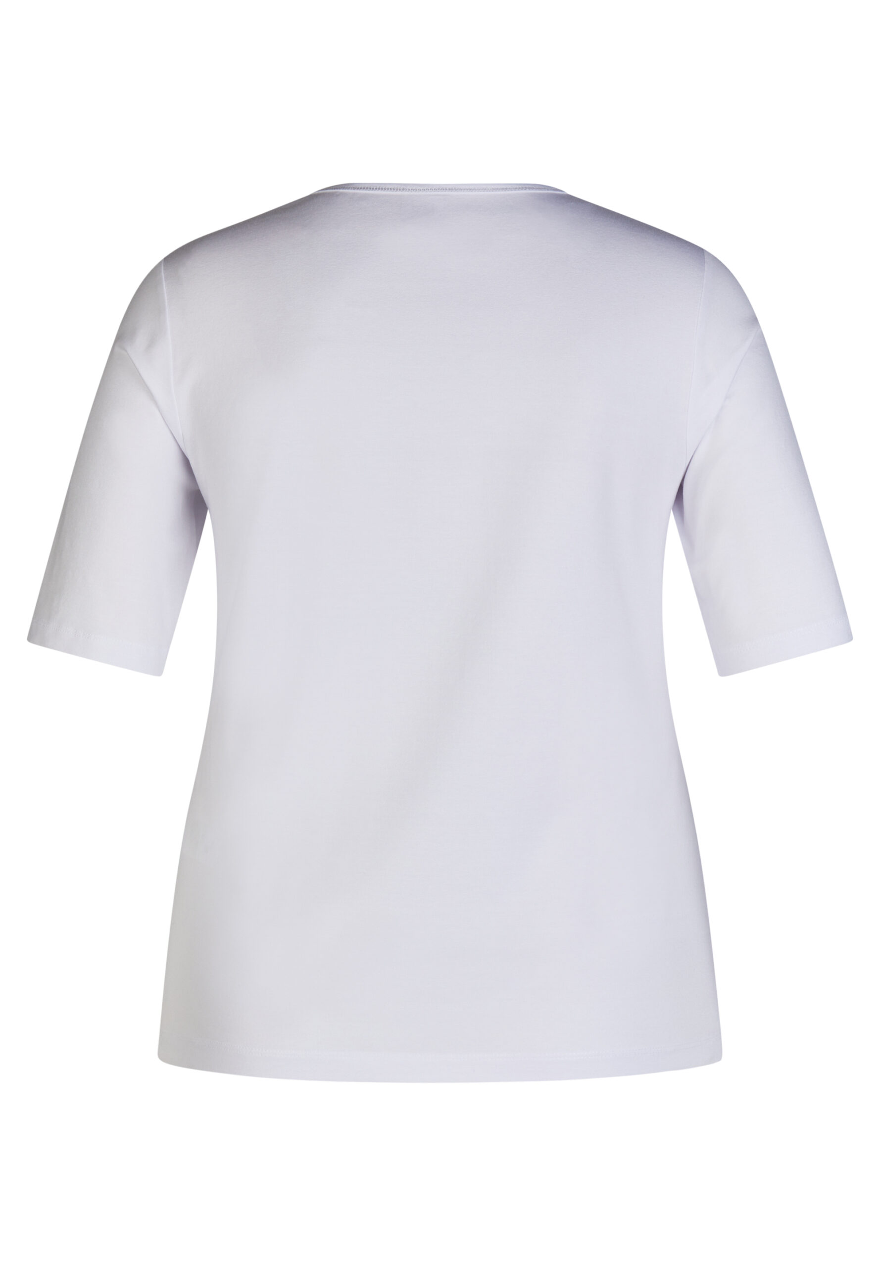 RABE Damenshirt mit Dolce-Schriftzug in weiß