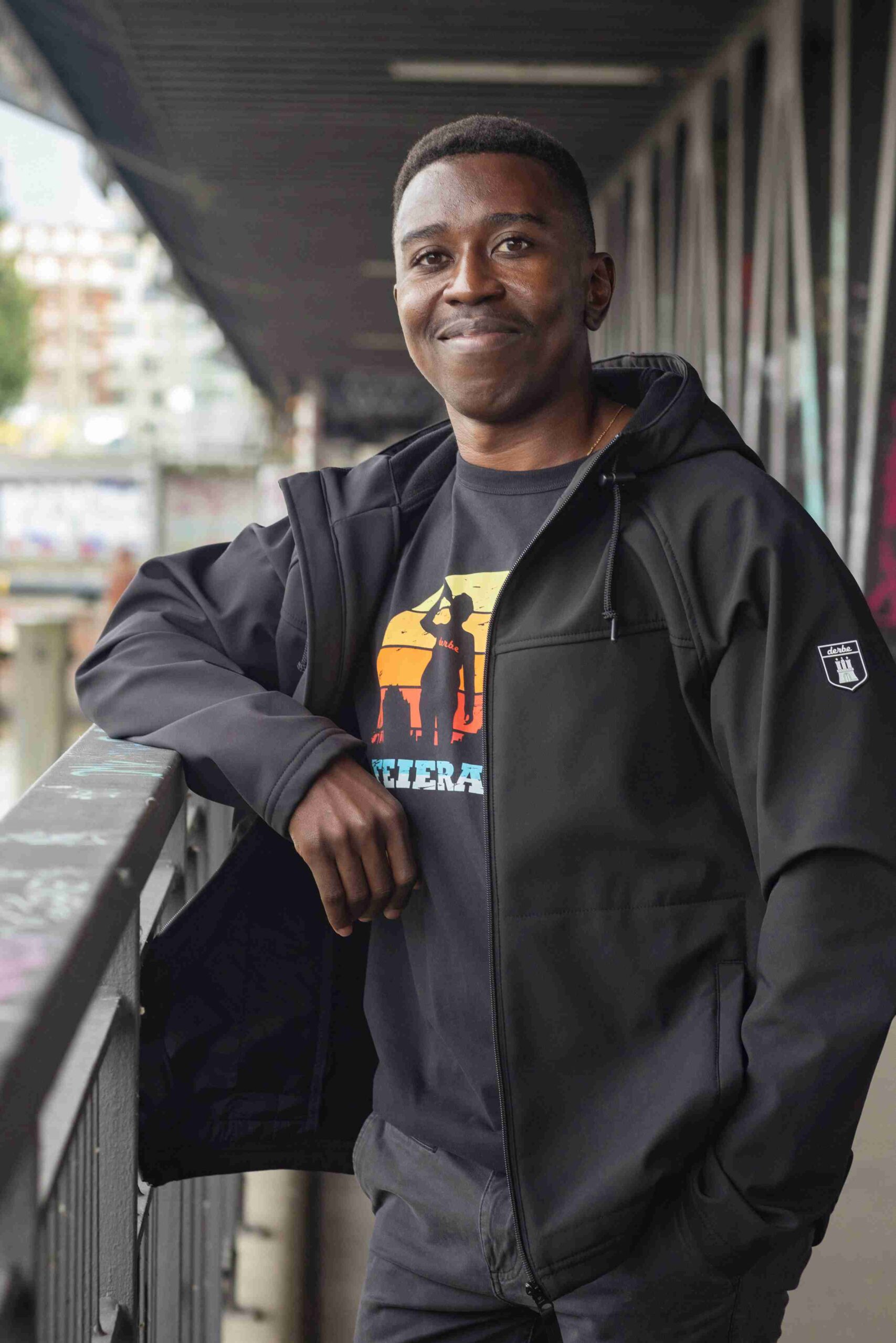 DERBE Herren Softshell-Jacke Isleby winddicht & wasserabweisend