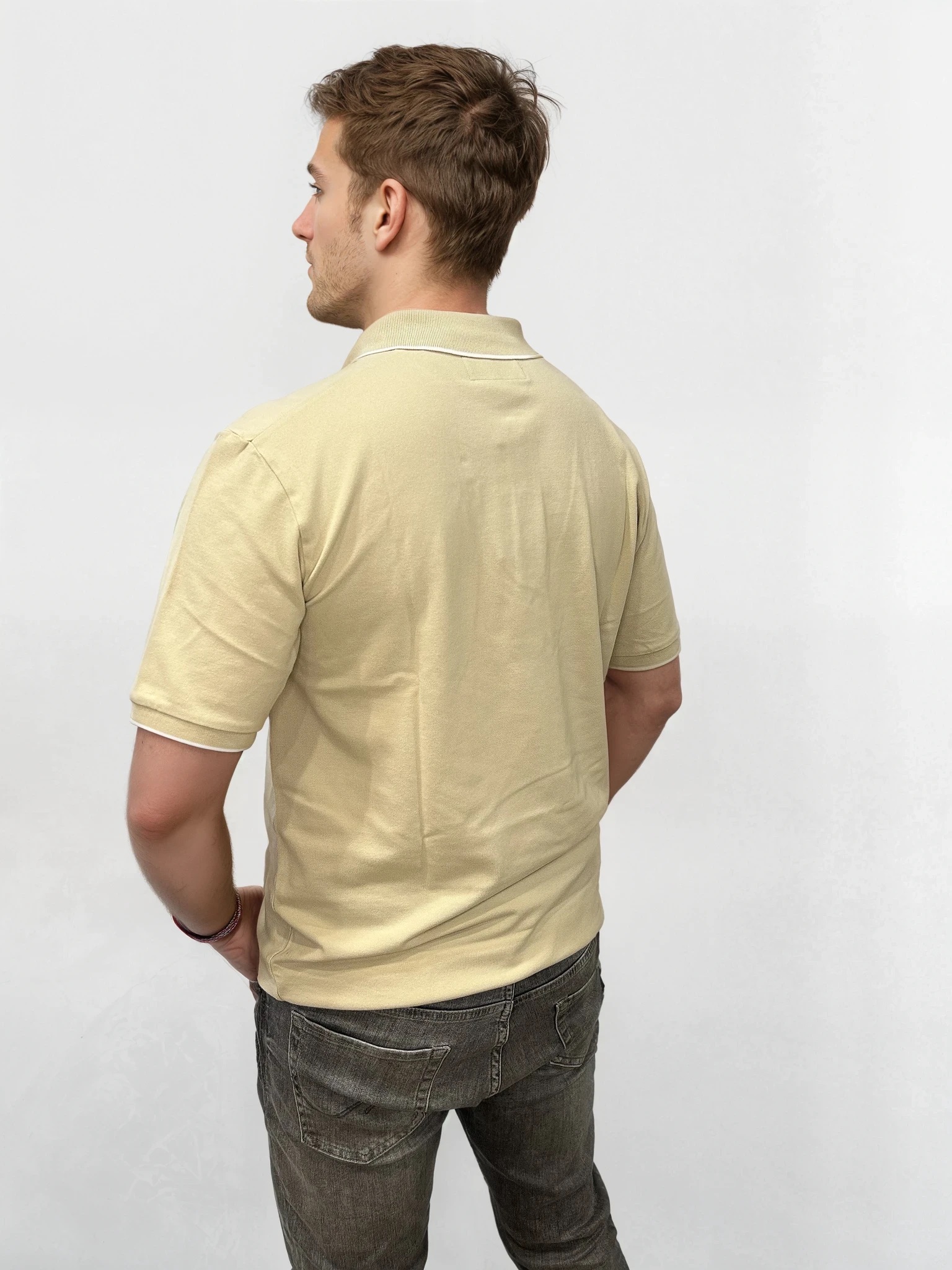 Marc O’Polo Herren Polo-Shirt aus Bio-Baumwolle in Piqué-Qualität