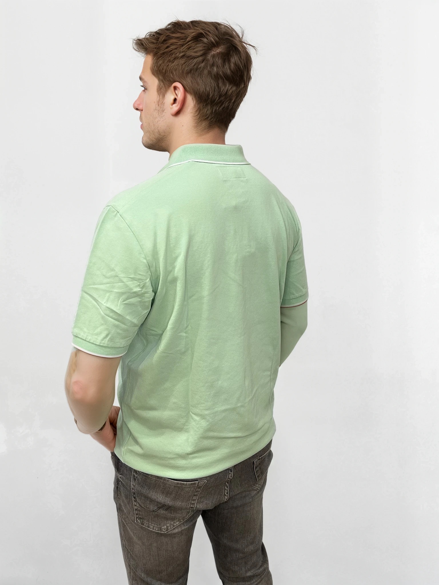 Marc O’Polo Herren Polo-Shirt aus Bio-Baumwolle in Piqué-Qualität