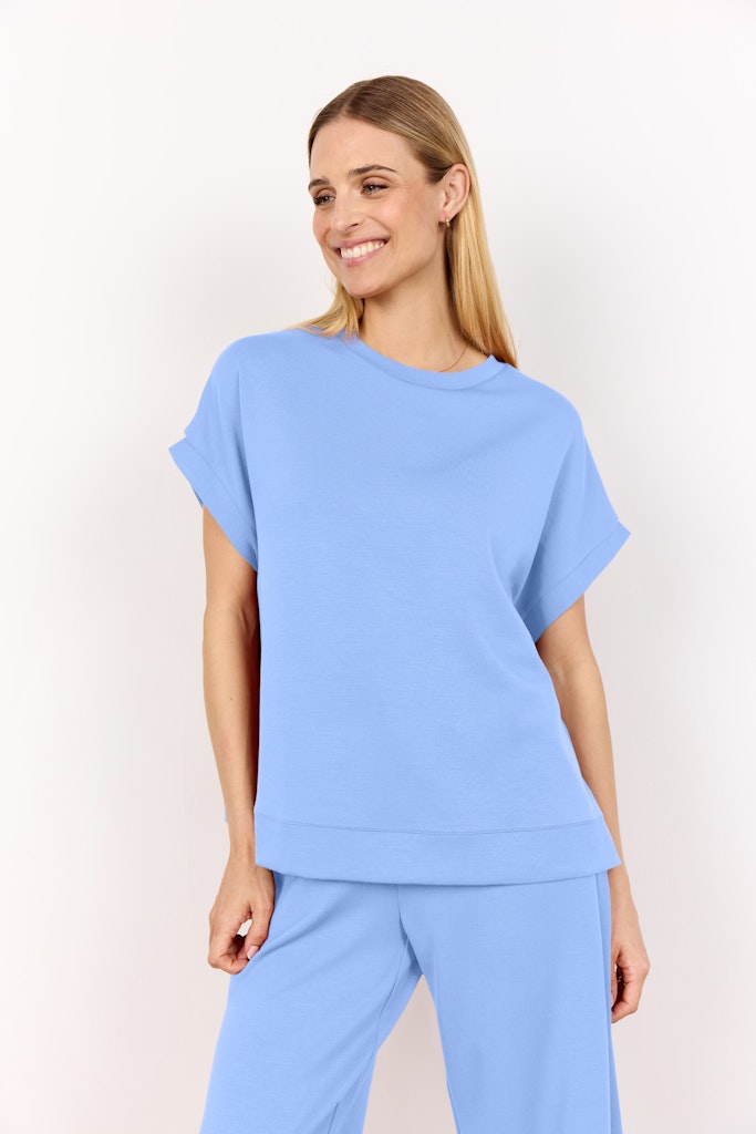 SOYACONCEPT Damen Sweatshirt SC-BANU mit kurzen Ärmeln