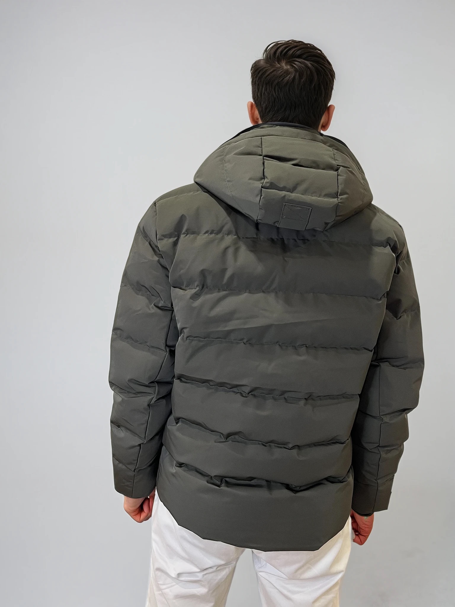 WELLENSTEYN Herren Winter-Steppjacke Blackbird Men Short Blackarmy