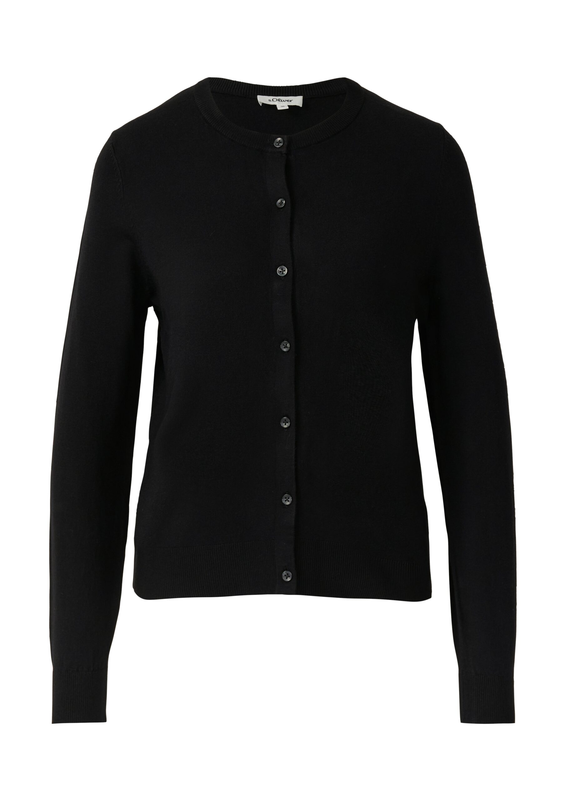 S.OLIVER Damen Feinstrick-Cardigan mit Knopfleiste in drei Farben