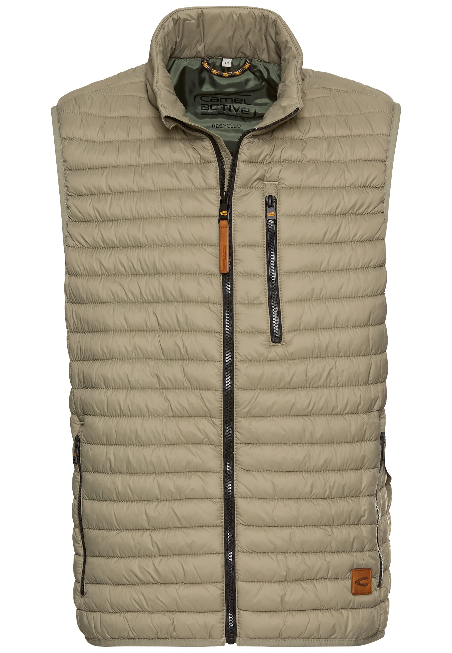 CAMEL ACTIVE Herren Leicht-Steppweste olivgrün wasserabweisend