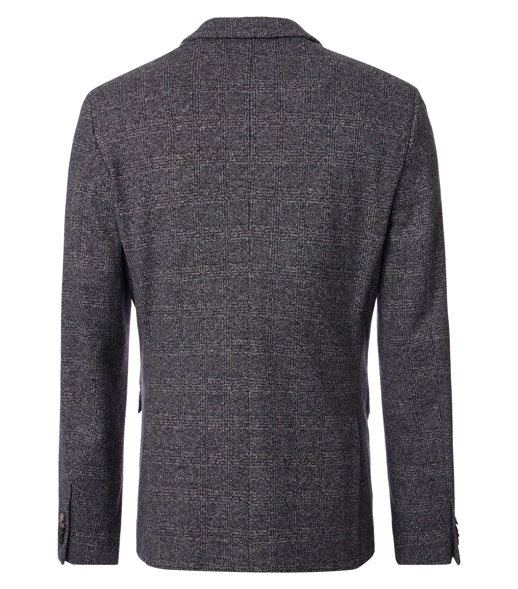 VENTI Herren Sakko anthrazit Glencheck-Karo Slim Fit mit Stretch