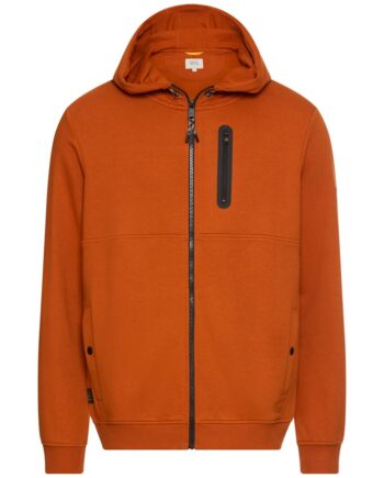 CAMEL ACTIVE Herren Sweatjacke mit Kapuze blau, grün oder orange im Baumwollmix