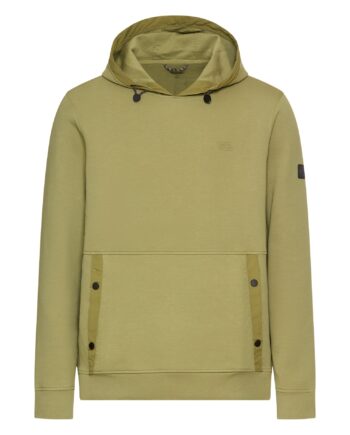 CAMEL ACTIVE Herren Hoodie-Sweatshirt mit Kapuze blau und grün