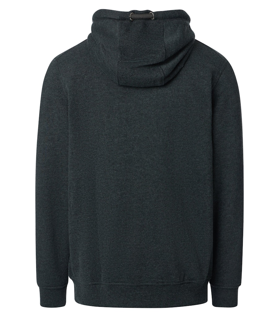 CASAMODA Herren Kapuzensweatjacke aus Baumwolle in Grün oder Anthrazit