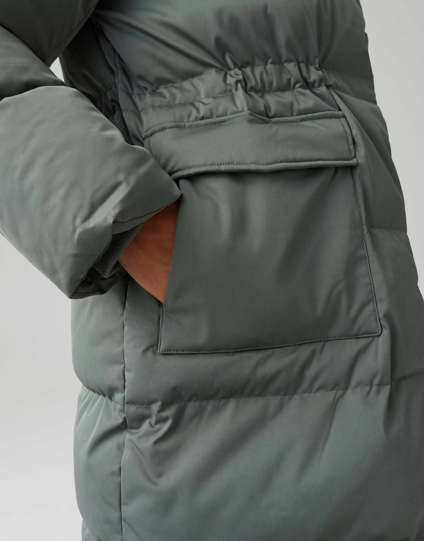 OPUS Damen Steppmantel HALLUSI in dark sage grün oder soft cream beige