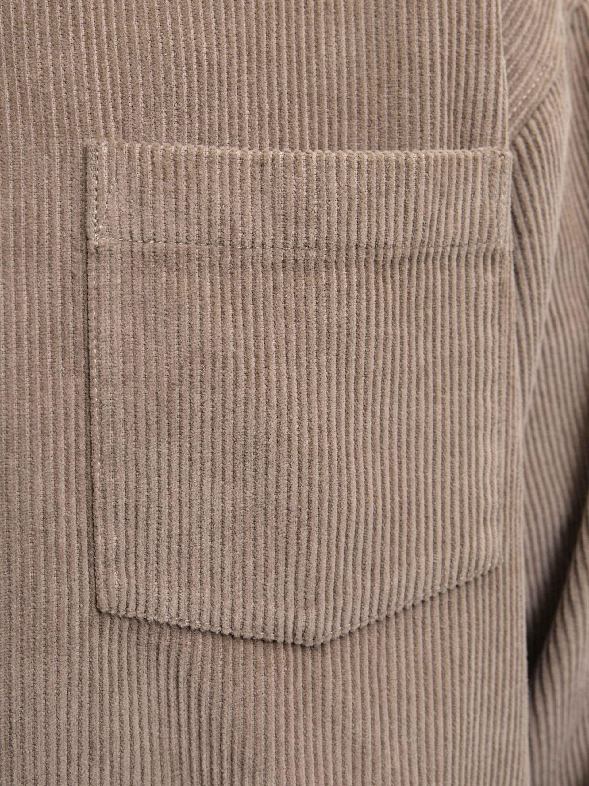 JACK&JONES Herren Cord Overshirt JORINWOOD caramel-beige