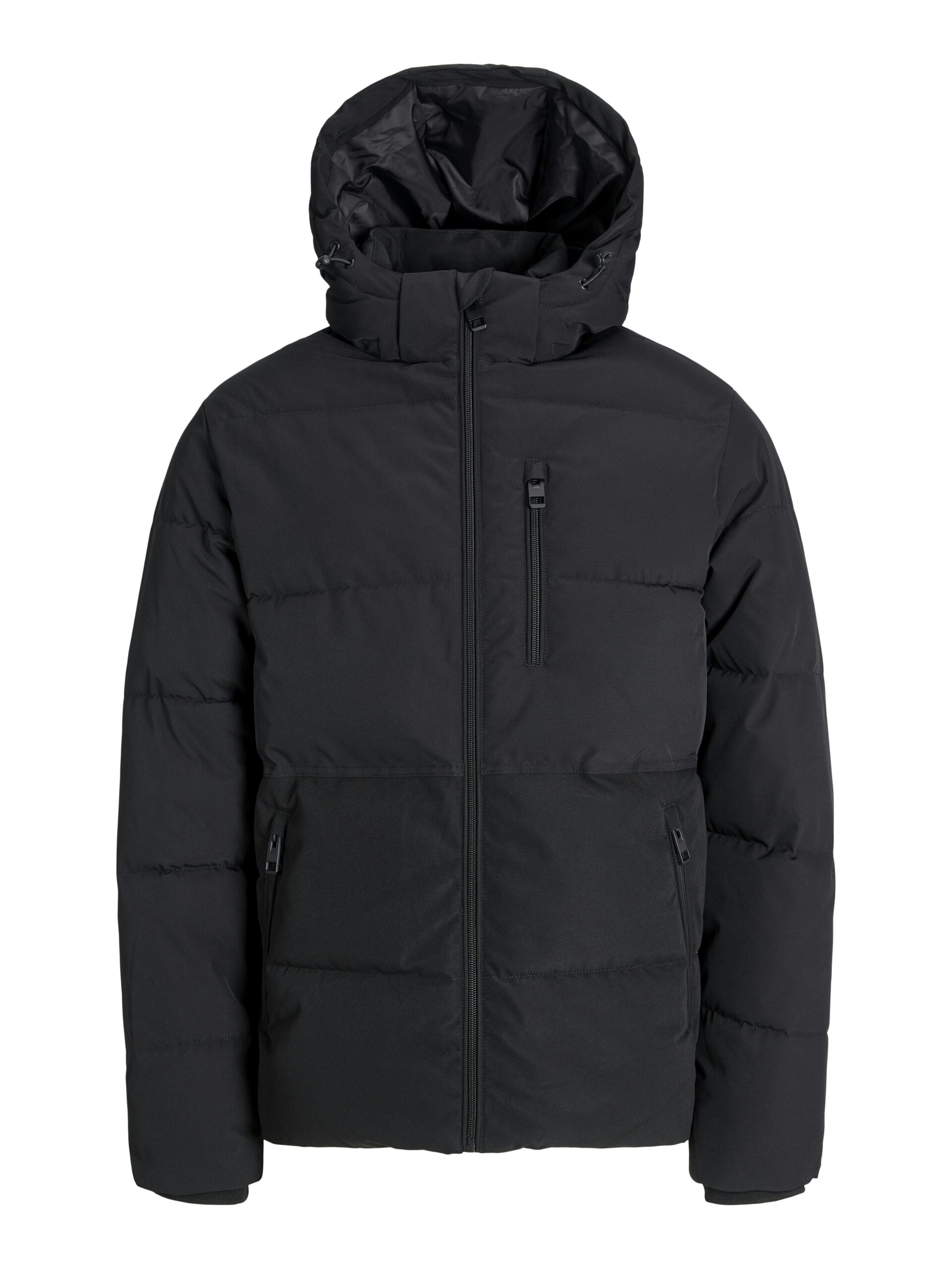 JACK & JONES Herren Steppjacke JJEOWEN PUFFER SN – schwarz & dunkelblau