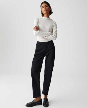 OPUS ELMA CLEVER Straight-Jeans black