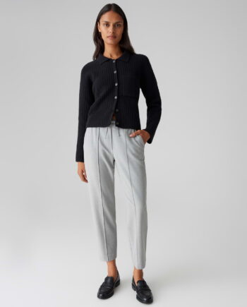 OPUS Damen Hose MYHA ICONIC mit Bindekordel & schmal zulaufendem Bein