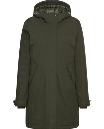 CAMEL ACTIVE Damen Funktionsparka Dunkelgrün – wasserdicht & atmungsaktiv