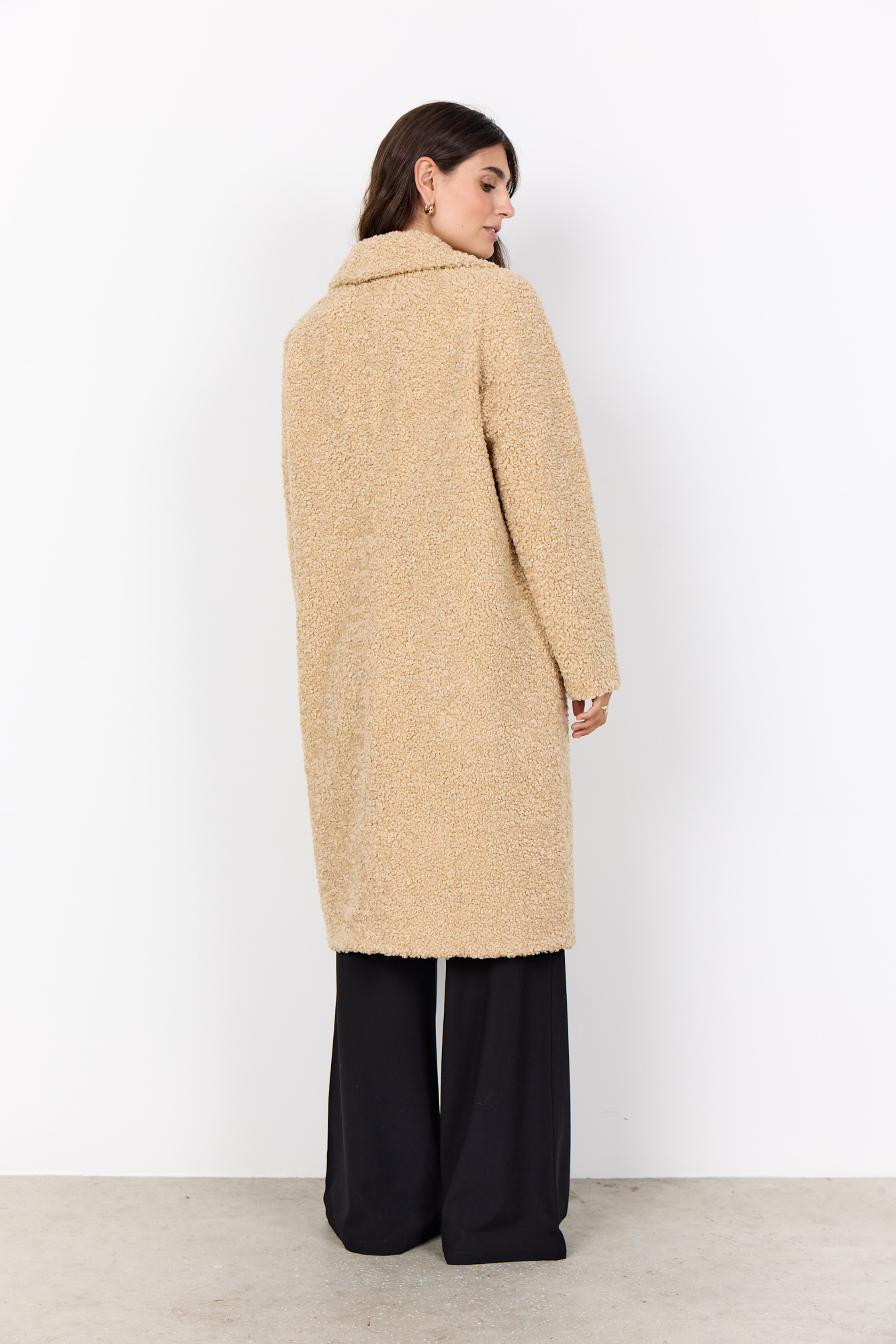 SOYACONCEPT Damenmantel in Blazerform in Teddy MUKITE
