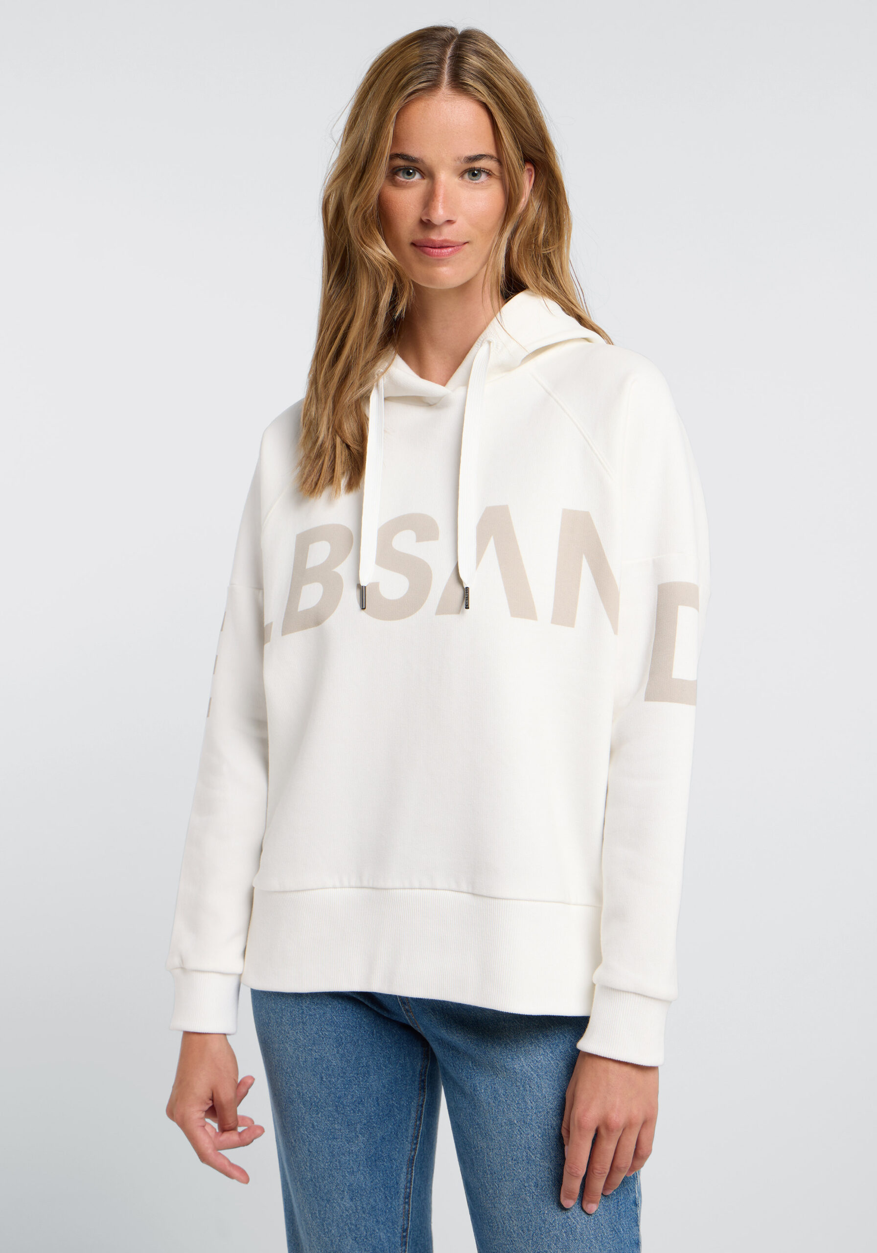 ELBSAND Damen Hoodie SELDIS – Offwhite oder Hellblau