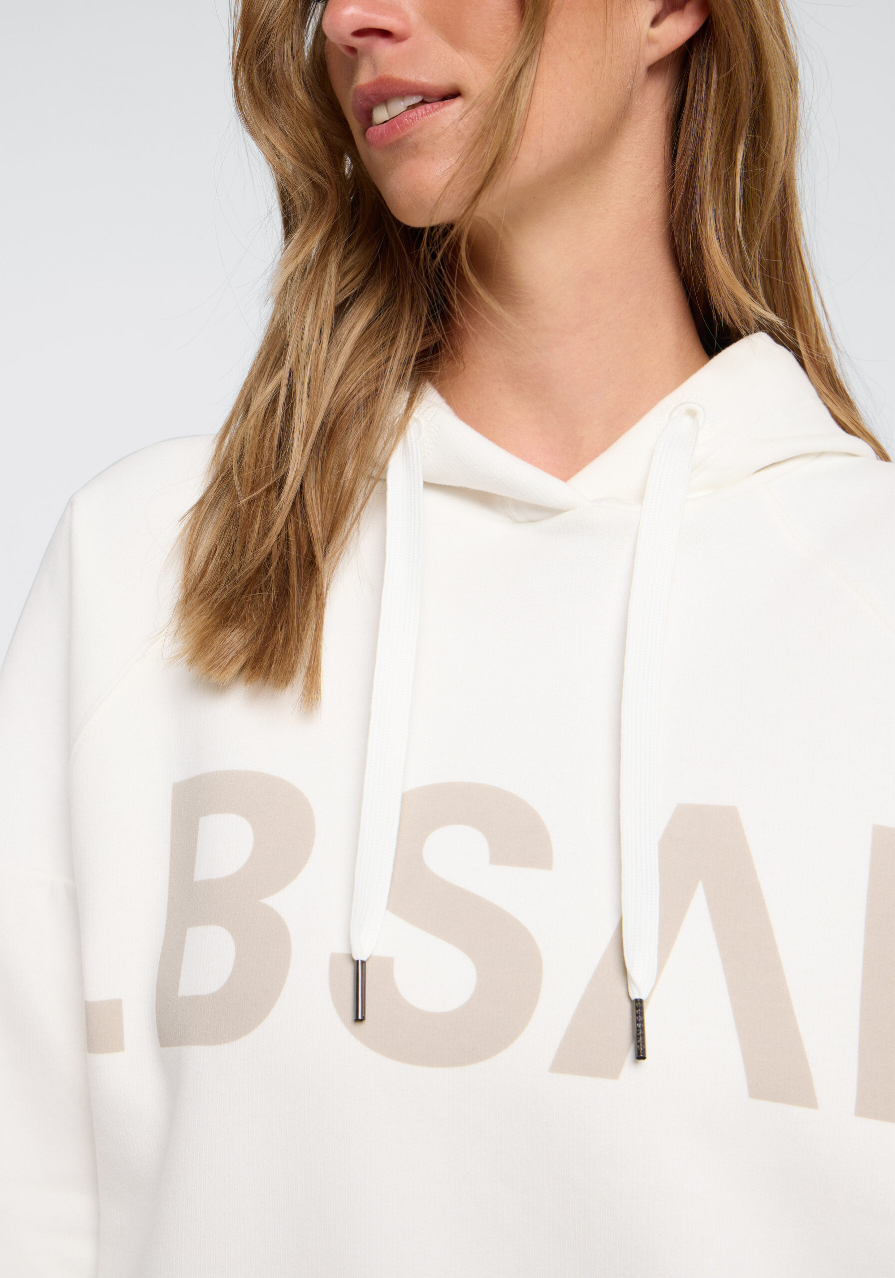 ELBSAND Damen Hoodie SELDIS – Offwhite oder Hellblau