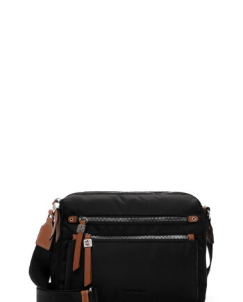 EMILY & NOAH Damen Umhängetasche E&N Esther in Schwarz