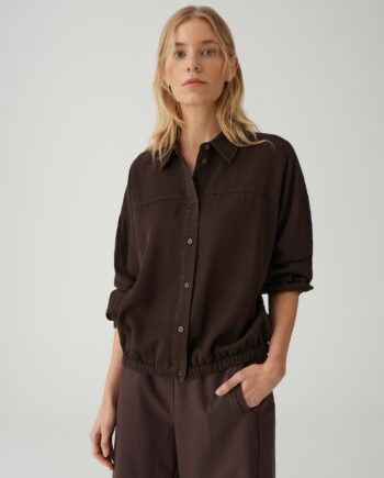 OPUS Damen Bluse Fynamo in coffee bean