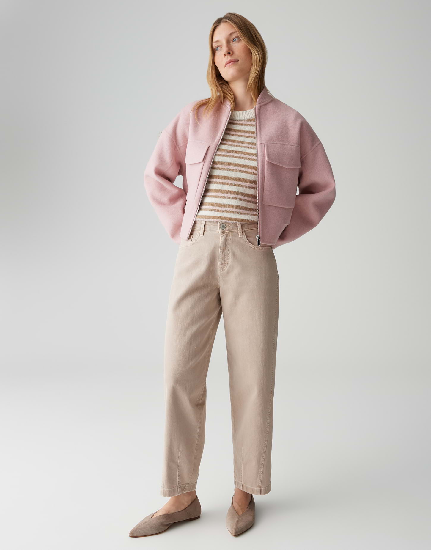 OPUS Damen Hose Denim Lolah edgy