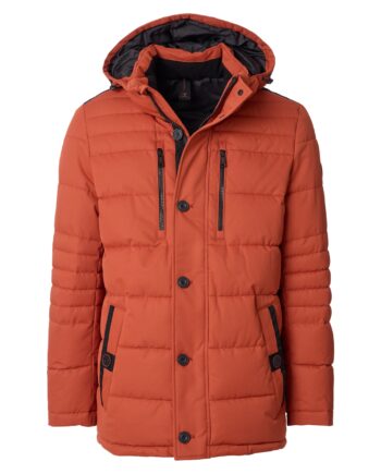 CASAMODA Herren Winterjacke mit Sorona-Füllung wasser- und windabweisend