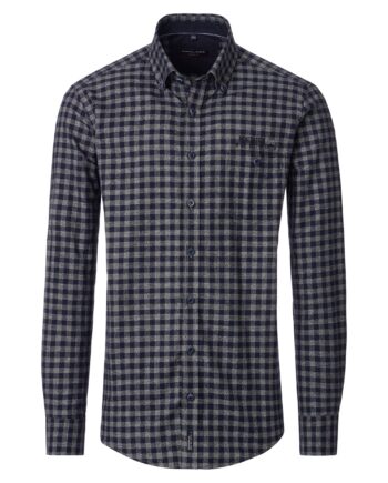 CASAMODA Herren Freizeithemd kariert