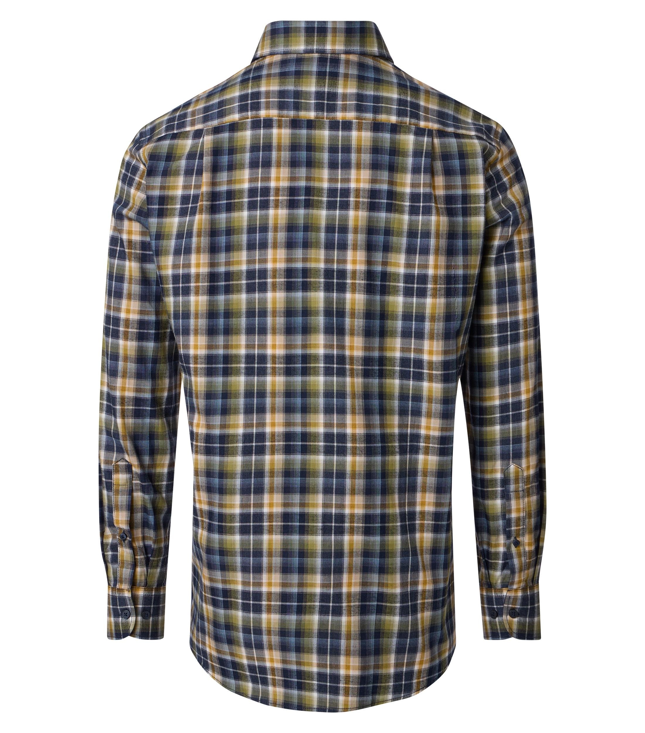 CASAMODA Herren Freizeithemd kariert