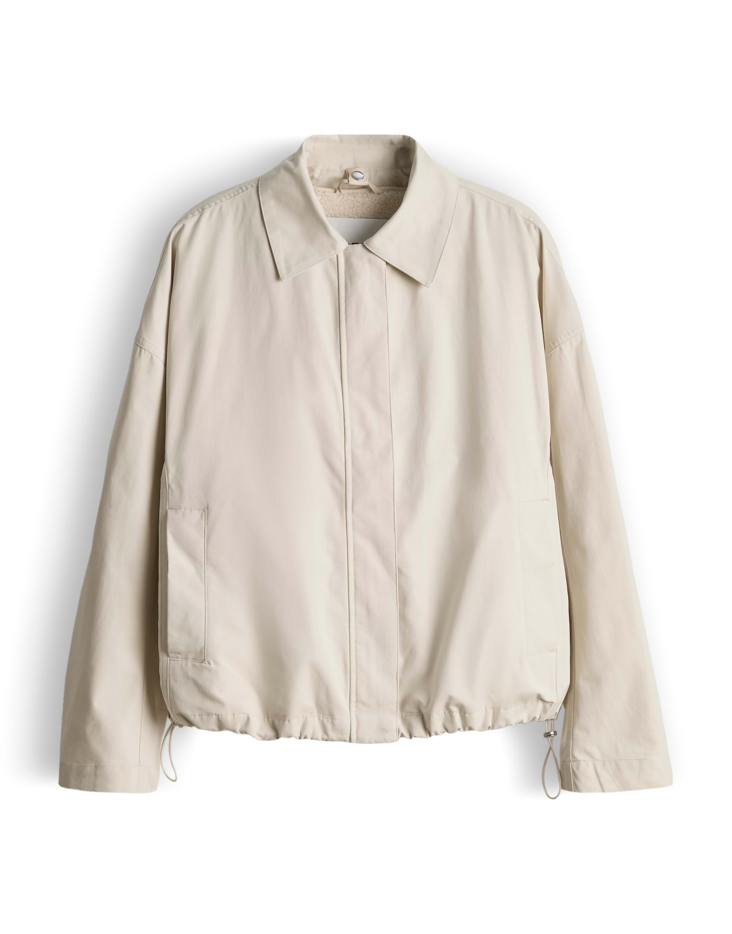 OPUS Damen Jacke mit Teddyfellweste innen Hadson in Natural Glaze