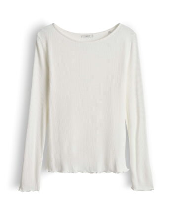 OPUS Damen Langarm-Shirt Suzzo in Farbe milk