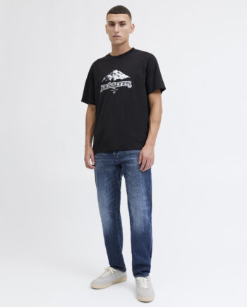 JACK&JONES Herrenjeans MIKE in Mid Used Blue Stone