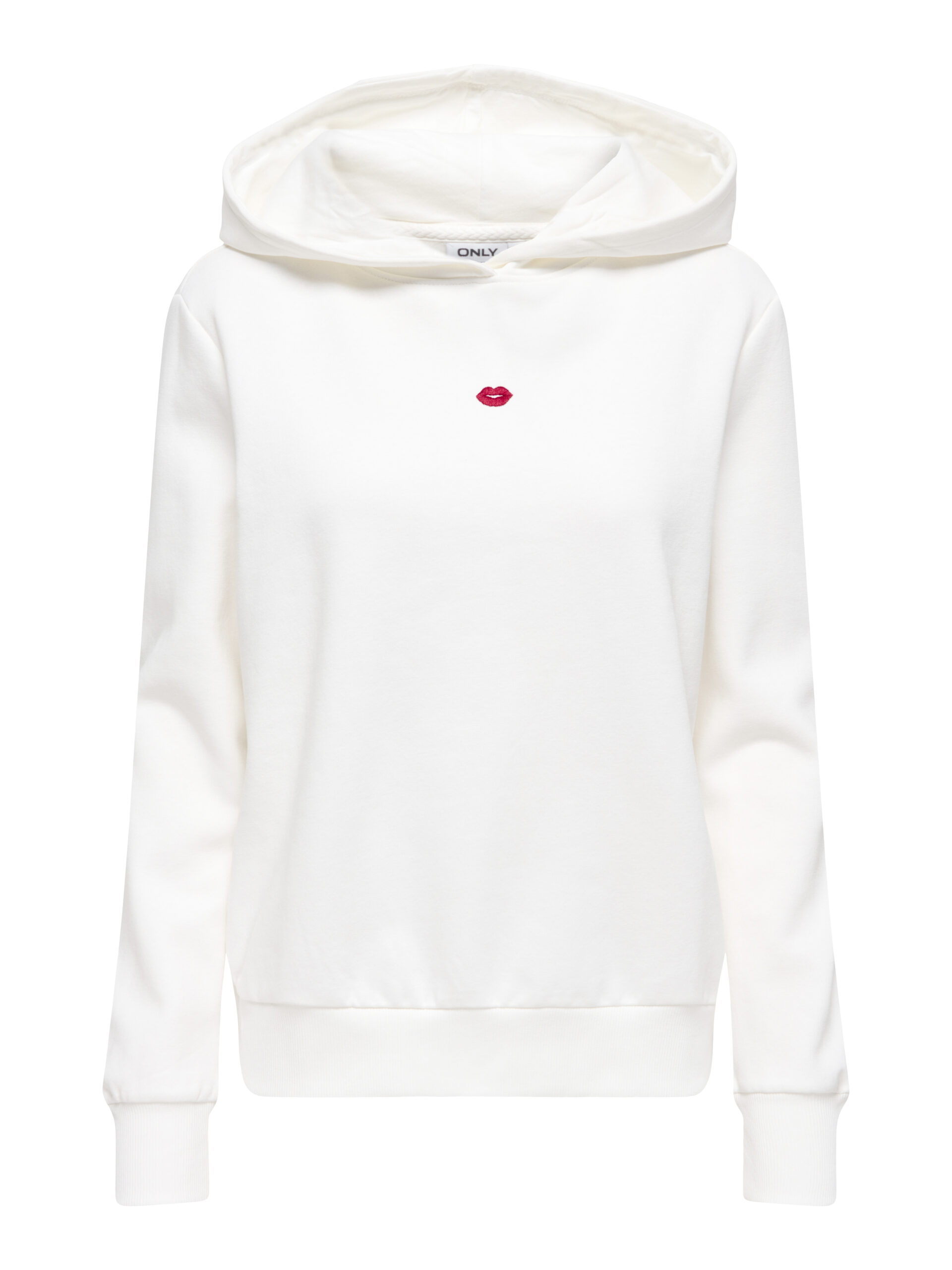 ONLY Damen Hoody-Sweatshirt mit kleiner Stickerei ONLADELLE