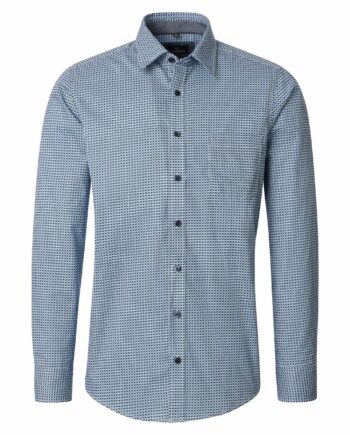 CASAMODA Herren Freizeithemd Casual Fit mit Brusttasche