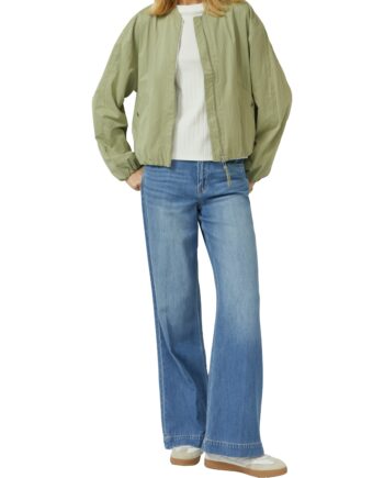 S.OLIVER Damen Blouson in oliv und beige