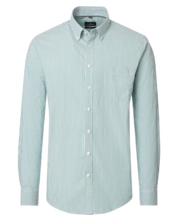 CASAMODA Herren Freizeithemd gestreift mit Button Down Kragen