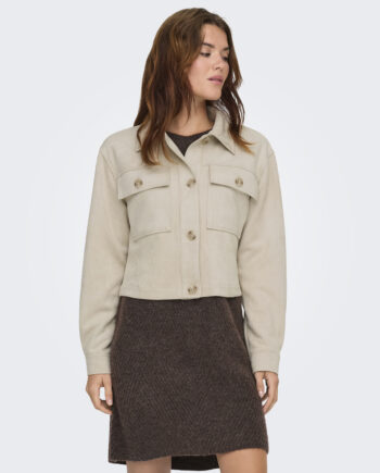 ONLY Damen Fake-Leder Jacke ONLBELICIA