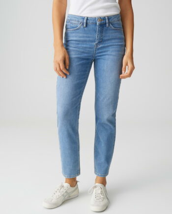 OPUS Damen Hose Denim Elma clever in ocean blue washed
