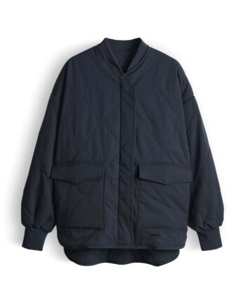 OPUS Damen Blousonjacke Hellsy in Coal Blue