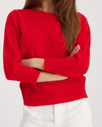 MONARI Damen Pullover rot
